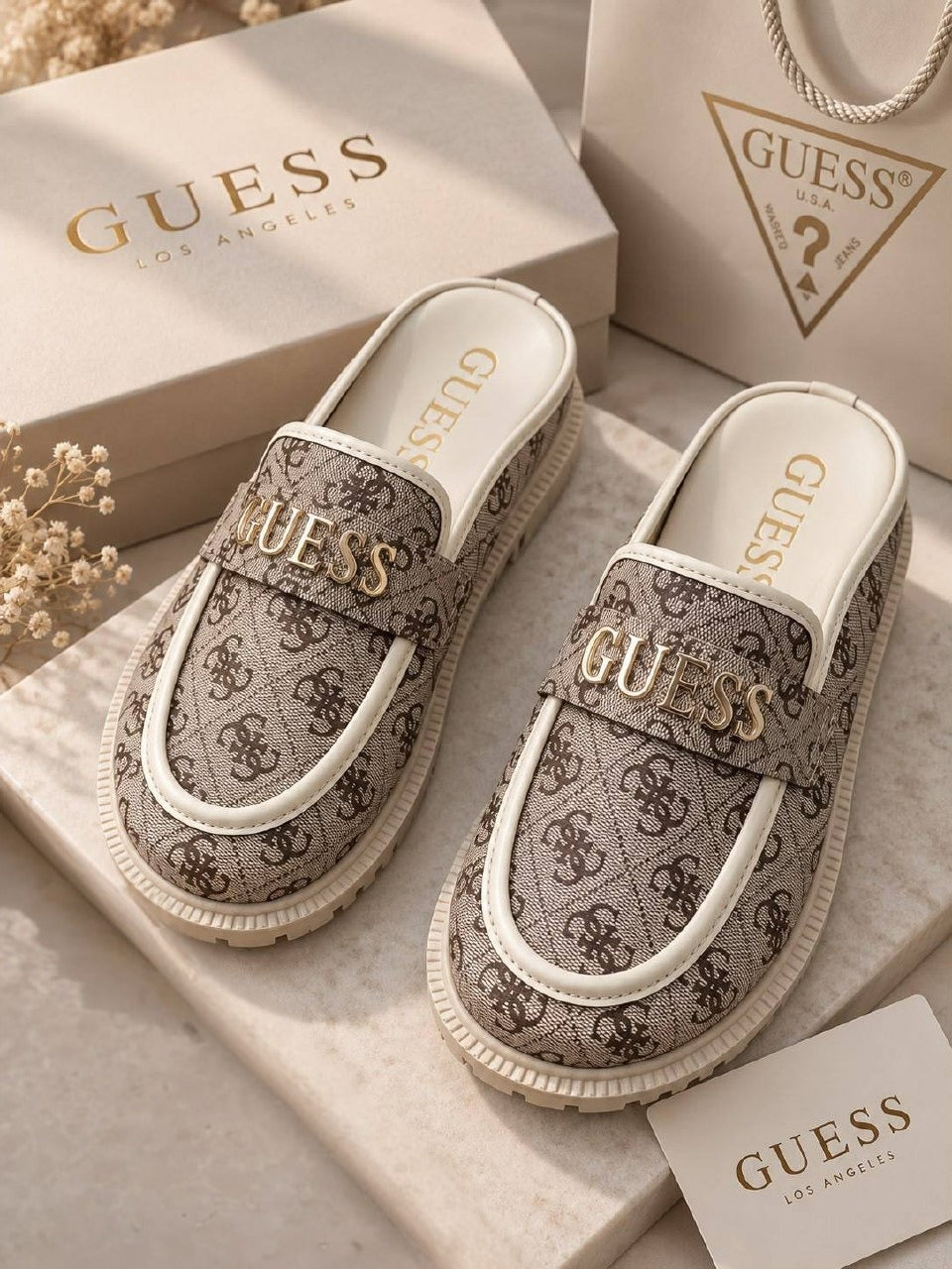 Women’s Monogram Loafer Mules – 6 Styles